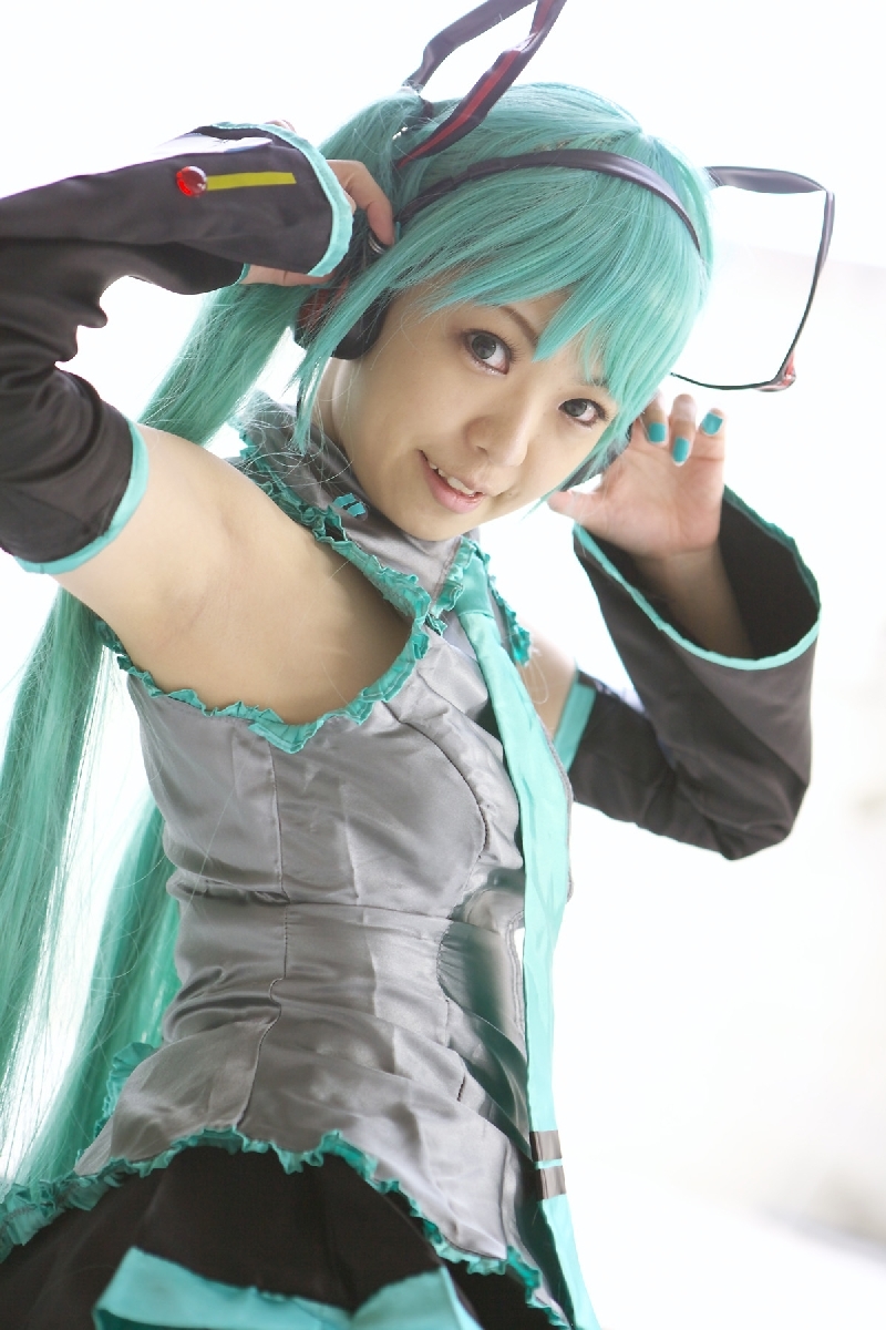 [Cosplay]Vocaloid-性感的Hatsune Mike